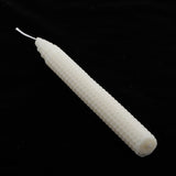 Maxbell Beeswax Candles Long Candles Hand Made Honeycomb Taper Wedding Decors White