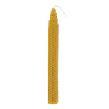 Maxbell Beeswax Candles Long Candles Hand Made Honeycomb Taper Wedding Decors Yellow