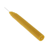 Maxbell Beeswax Candles Long Candles Hand Made Honeycomb Taper Wedding Decors Yellow