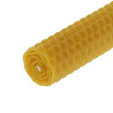 Maxbell Beeswax Candles Long Candles Hand Made Honeycomb Taper Wedding Decors Yellow