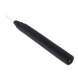 Maxbell Beeswax Candles Long Candles Hand Made Honeycomb Taper Wedding Decors Black