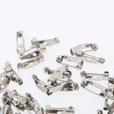Max 100/120 DIY Brooch Badge Pin Backs Blanks Jewelry Findings  5x20mm 100pcs