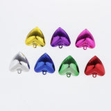Max Craft Bells DIY Bells for Holiday Christmas Decoration Shiny Heart 7pcs