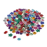 Max 180/200pcs Resin Rhinestone DIY Buttons FlatBack Rhinestone Mixed A 200Pcs
