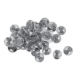 Maxbell 50Pcs 17mm round flower Garment Clothing Fastening Sewing shank Buttons