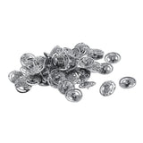 Maxbell 50Pcs 17mm round flower Garment Clothing Fastening Sewing shank Buttons
