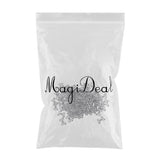 Maxbell 100pcs Angel Spacer Beads Charm Pendant for Earrings Jewelry Making Supplies