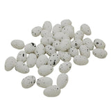 Max 100pcs artificial fake eggs quail pigeon egg photography props decors white