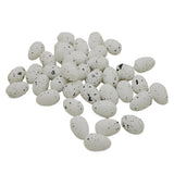 Max 100pcs artificial fake eggs quail pigeon egg photography props decors white