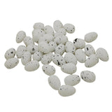 Max 100pcs artificial fake eggs quail pigeon egg photography props decors white