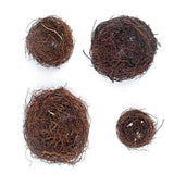 Max Natural Woven Rattan Twig Bird Nest Cage Birdhouse/Bed House  15cm