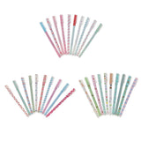 Maxbell 10pcs Sign Pen Ball Pens School Roller Pen Smooth Writing Polka Dot