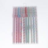 Maxbell 10pcs Sign Pen Ball Pens School Roller Pen Smooth Writing Polka Dot