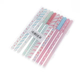 Maxbell 10pcs Sign Pen Ball Pens School Roller Pen Smooth Writing Polka Dot