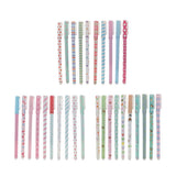 Maxbell 10pcs Sign Pen Ball Pens School Roller Pen Smooth Writing Polka Dot