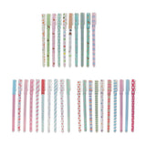 Maxbell 10pcs Sign Pen Ball Pens School Roller Pen Smooth Writing Polka Dot