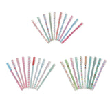 Maxbell 10pcs Sign Pen Ball Pens School Roller Pen Smooth Writing Polka Dot