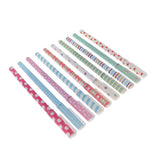Maxbell 10pcs Sign Pen Ball Pens School Roller Pen Smooth Writing Polka Dot Colorful