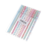 Maxbell 10pcs Sign Pen Ball Pens School Roller Pen Smooth Writing Polka Dot Colorful