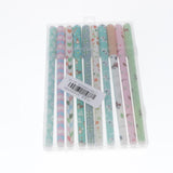 Maxbell 10pcs Sign Pen Ball Pens School Roller Pen Smooth Writing Cartoon Colorful
