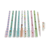 Maxbell 10pcs Sign Pen Ball Pens School Roller Pen Smooth Writing Cartoon Colorful
