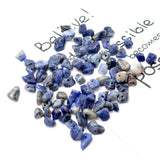 Maxbell DIY Natural Stone Bracelet Necklace Beads Stone Art Jewelries lapis