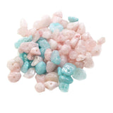 Maxbell DIY Natural Stone Bracelet Necklace Beads Stone Art Jewelries morganite