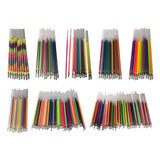 Maxbell 1 pack 0.8mm Colorful Glitter Ink Gel Pen Refills  12 colors Specular pastel