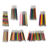 Maxbell 1 pack 0.8mm Colorful Glitter Ink Gel Pen Refills  12 colors Specular pastel