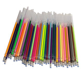 Maxbell 1 pack 0.8mm Colorful Glitter Ink Gel Pen Refills  36 colors classic