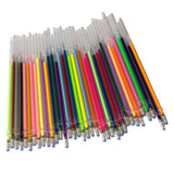 Maxbell 1 pack 0.8mm Colorful Glitter Ink Gel Pen Refills  36 colors classic