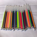 Maxbell 1 pack 0.8mm Colorful Glitter Ink Gel Pen Refills  36 colors classic