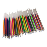 Maxbell 1 pack 0.8mm Colorful Glitter Fluorescence Ink Gel Pen Refills 48 colors
