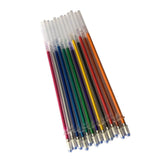 Maxbell 1 pack 0.8mm Colorful Glitter Ink Gel Pen Refills  12 colors glitter
