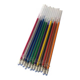 Maxbell 1 pack 0.8mm Colorful Glitter Ink Gel Pen Refills  12 colors glitter
