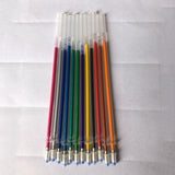 Maxbell 1 pack 0.8mm Colorful Glitter Ink Gel Pen Refills  12 colors glitter