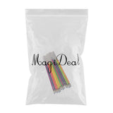 Maxbell 1 pack 0.8mm Colorful Glitter Ink Gel Pen Refills  12 color fluorescent
