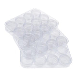 Max 3 Pieces 12 Grids Clear Storage Boxes Jewelry Nail Art Beads Pills Mini Case