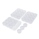 Max 3 Pieces 12 Grids Clear Storage Boxes Jewelry Nail Art Beads Pills Mini Case