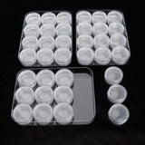 Max 3 Pieces 12 Grids Clear Storage Boxes Jewelry Nail Art Beads Pills Mini Case