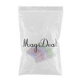 Max 3 Pieces Clear Storage Box with 28 Grids Jewelry Nail Art Beads Mini Cases