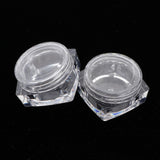 Max 12 Pieces Clear Storage Boxes Jewelry Nail Art Beads Pills Mini Item Cases