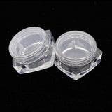 Max 12 Pieces Clear Storage Boxes Jewelry Nail Art Beads Pills Small Item Cases