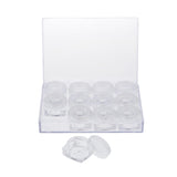 Max 12 Pieces Clear Storage Boxes Jewelry Nail Art Beads Pills Small Item Cases