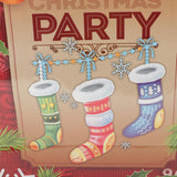 Max 4 Pieces Christmas Paper Hand Bags Cartoon Gifts Candy Box Paper Bags socks