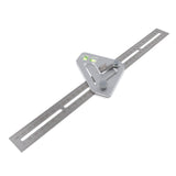 Max Triangle Level Ruler Stainless Steel Angle Ruler Protractor Angle Finder