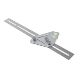 Max Triangle Level Ruler Stainless Steel Angle Ruler Protractor Angle Finder