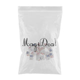 Max 20Pcs/Bag Ceramic Charm Beads Crafts Loose Beads Jewelry Findings Square 01