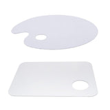 Max Clear Acrylic Paint Tray Palette-Watercolor Oil Acrylic oval 30x40cm