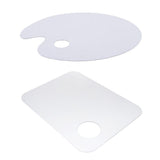 Max Clear Acrylic Paint Tray Palette-Watercolor Oil Acrylic oval 30x40cm